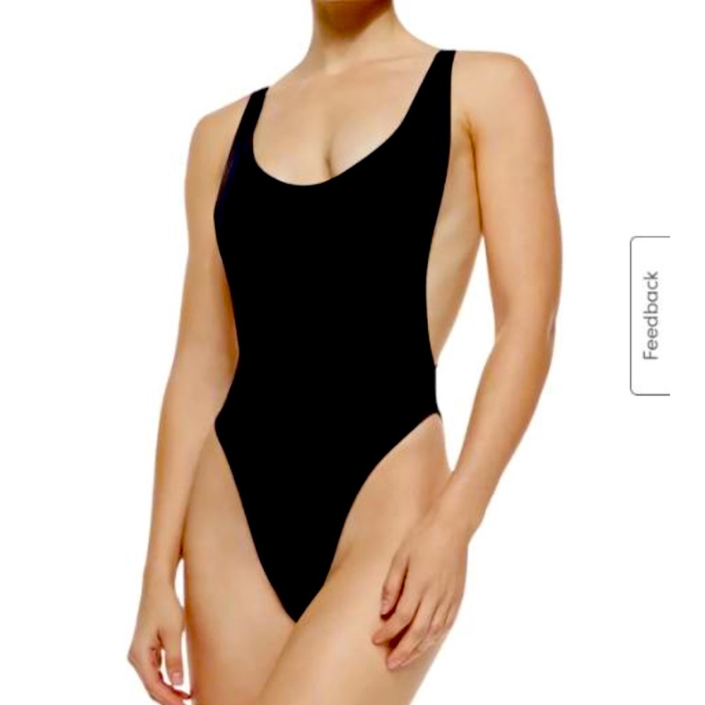Marissa high leg one piece swim suit